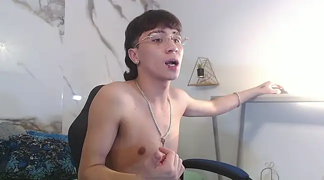 xandergrey8 (M twink) - rub ass with saliva