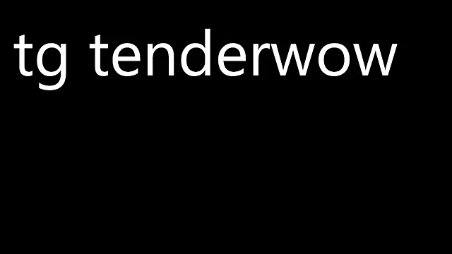 Tenderalise webcam