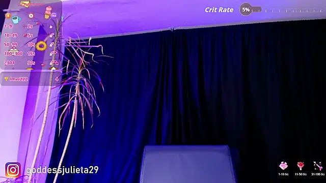 GoddessJulieta_ webcam