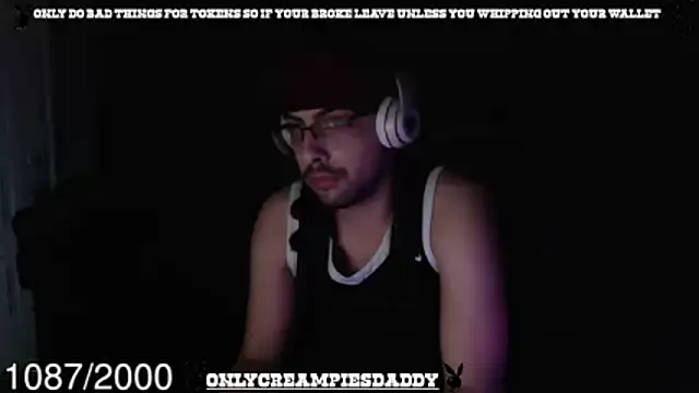 onlycreampiesdaddy webcam