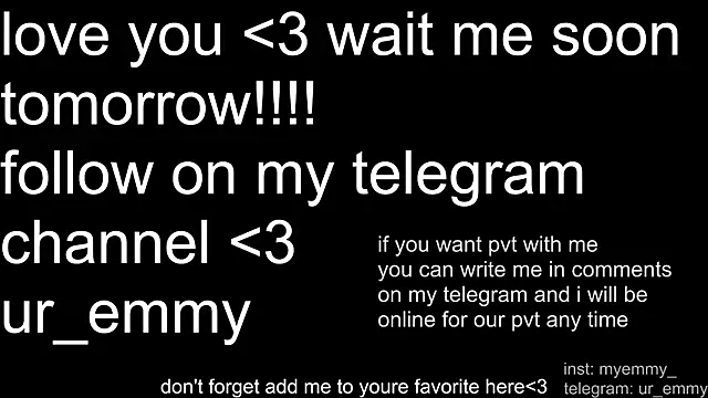 My_Emmy webcam