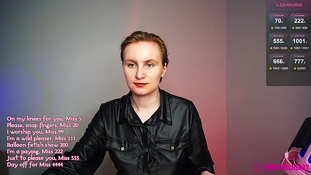 KinkyMissCherry webcam