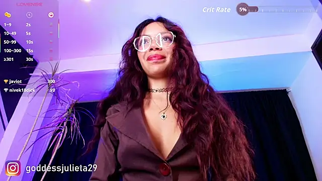 GoddessJulieta_ webcam