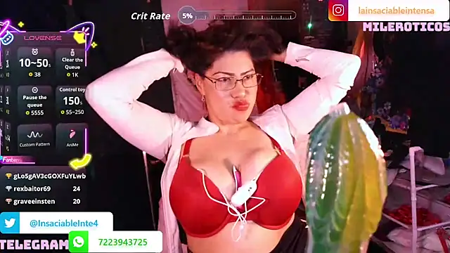 LaInsaciableIntensa webcam