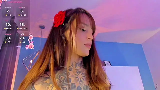 Megan_inked webcam