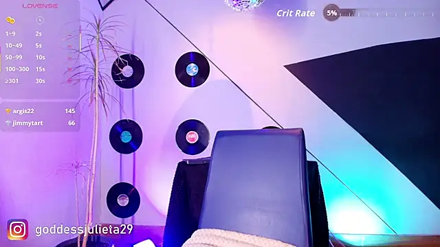 GoddessJulieta_ webcam