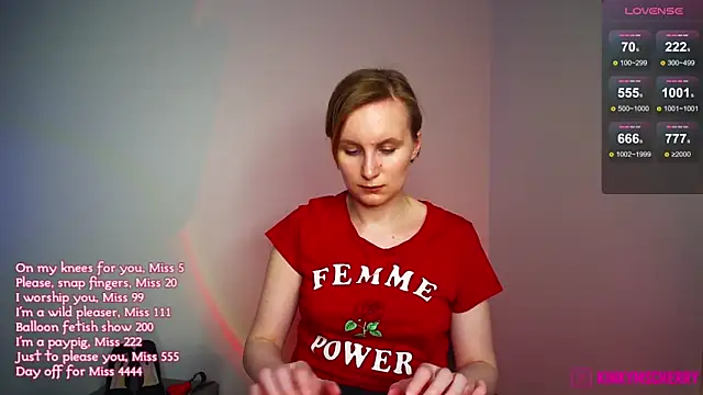 KinkyMissCherry webcam