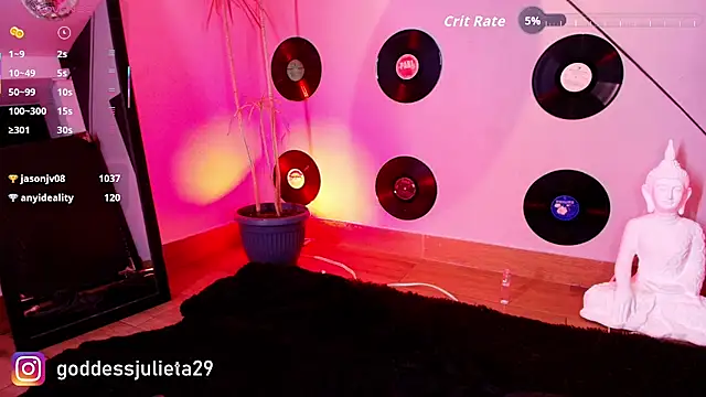 GoddessJulieta_ webcam