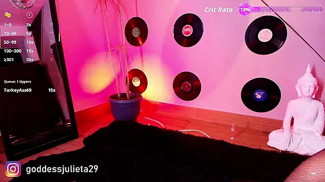 GoddessJulieta_ webcam