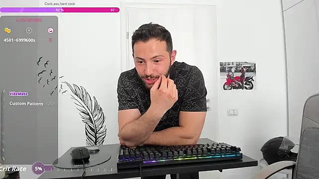zackfraser (M young) - Cum on abs / chest