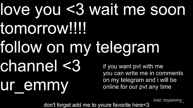 My_Emmy webcam
