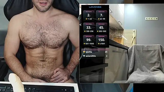 cutehairymacho webcam