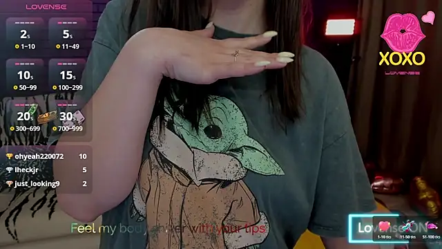 GlowMimi webcam