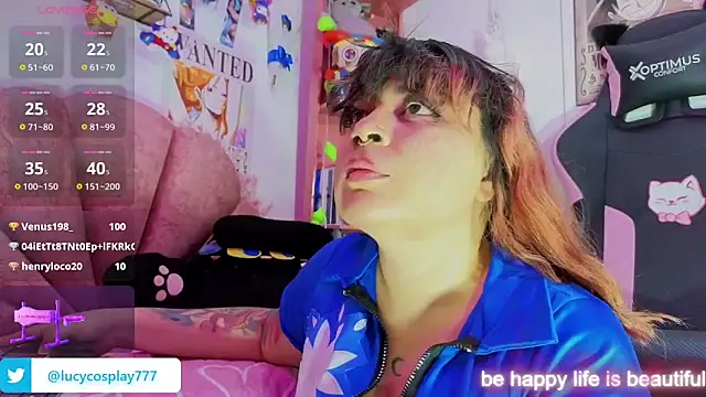 Lucycosplay777 webcam