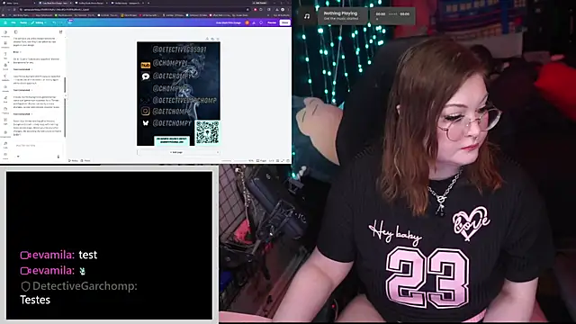evamila webcam