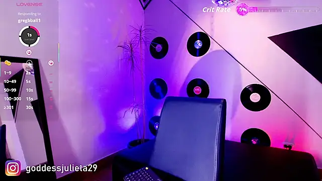 GoddessJulieta_ webcam