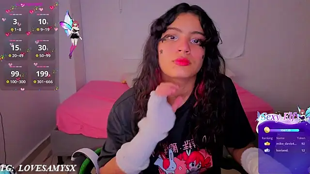 lovelyamyy - Lovelyamyy's free webcam