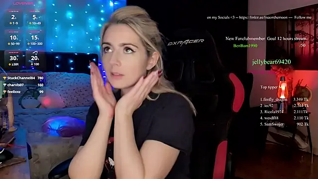 Lisaonthemoon webcam