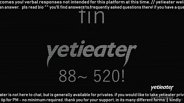 yetieater webcam