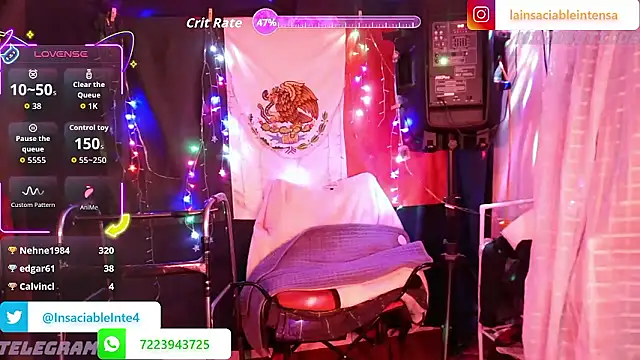 LaInsaciableIntensa webcam