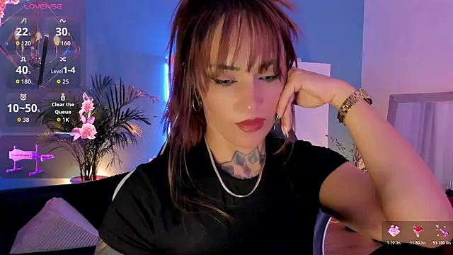 Megan_inked webcam