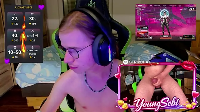 YoungSebi webcam