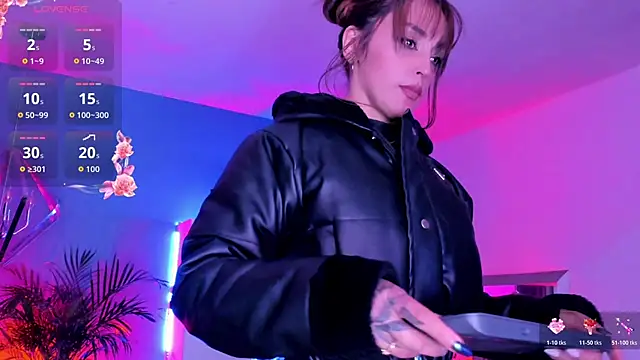 Megan_inked webcam