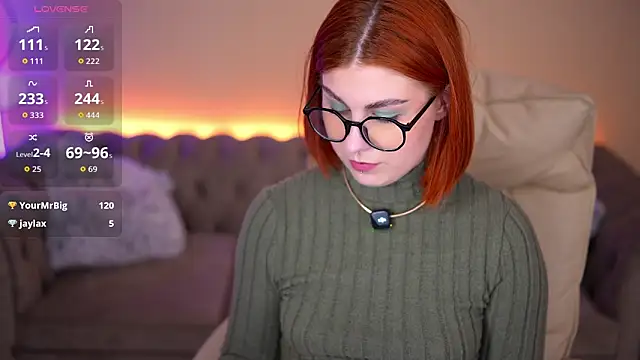 GingerPinky webcam