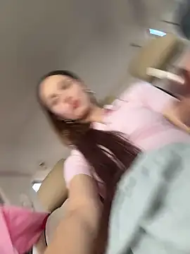dollytall (F young) - Loud Orgasm on Dildo middle parking