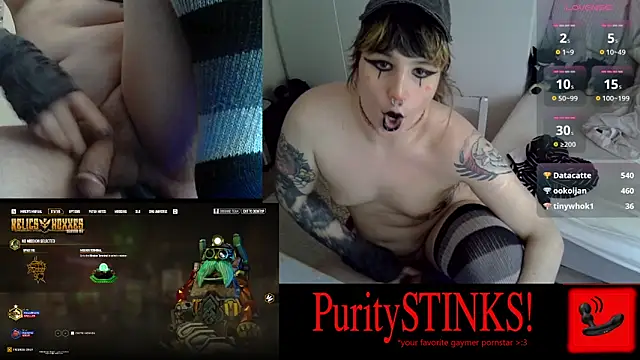 puritySTINKS live sex cam