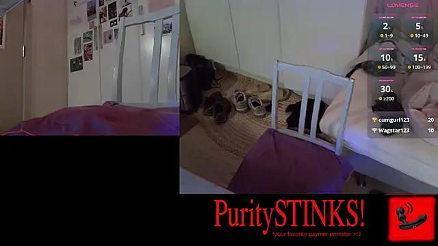 puritystinks - PuritySTINKS's free webcam - UK Sex Cams