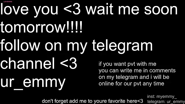 My_Emmy webcam