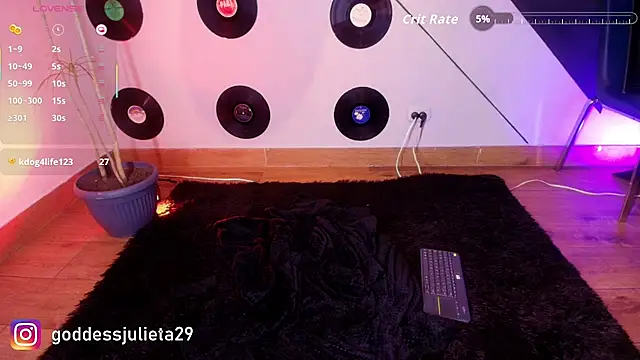 GoddessJulieta_ webcam