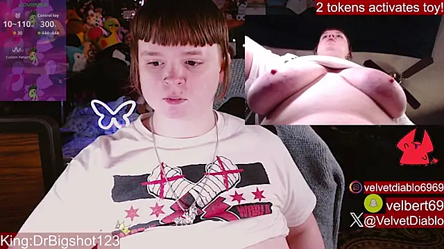 velvetdiablo (F young) - Do ya'll want tits or not?