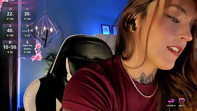Megan_inked webcam