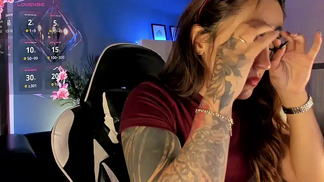 Megan_inked webcam