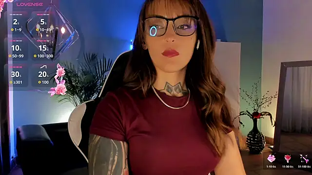Megan_inked webcam