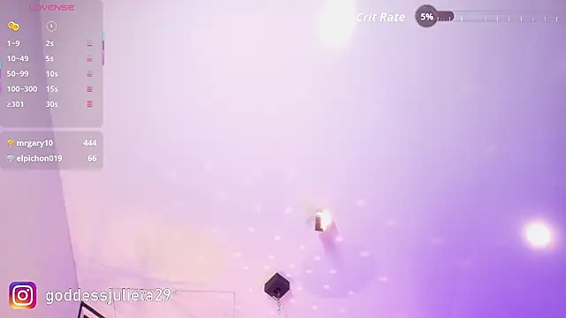GoddessJulieta_ webcam