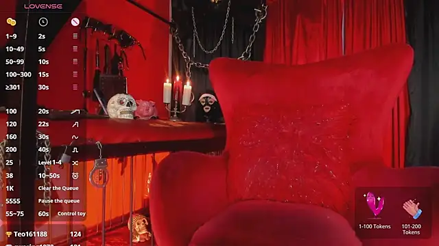 MistressAndre webcam