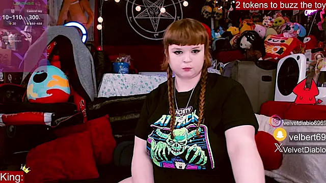 VelvetDiablo live cam