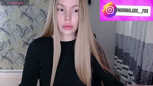 Marmalade_Fox tease webcam show
