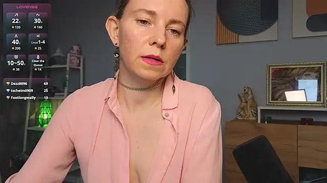 JanePearl nylon legs cam room