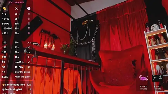 MistressAndre webcam