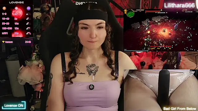 Lilithara666 live cam