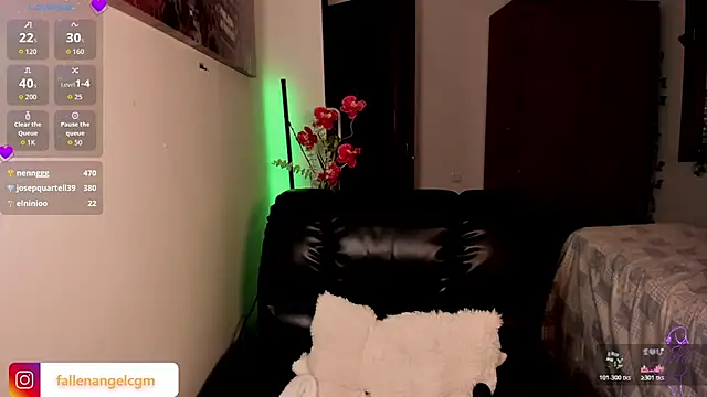 Fallengangel webcam