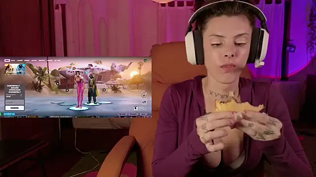 GennaJames webcam