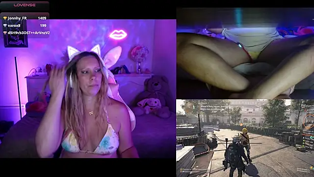 Angie-night webcam