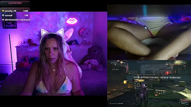 Angie-night webcam