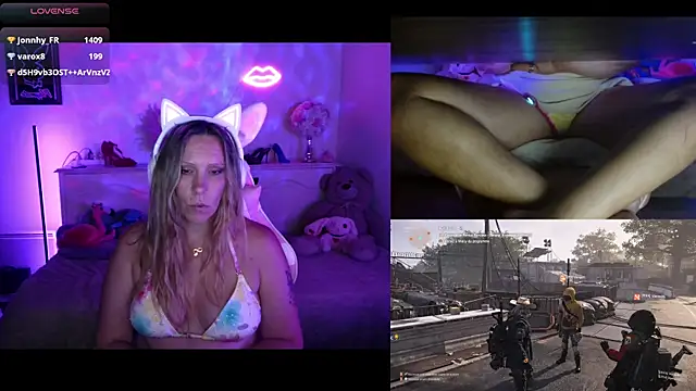 Angie-night webcam
