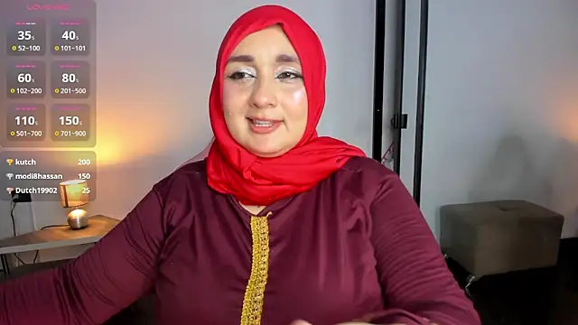 HijabiMilff webcam